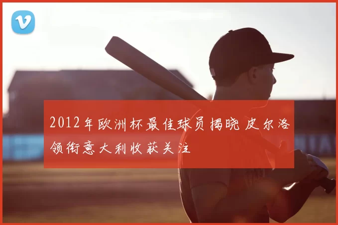 2012年欧洲杯最佳球员揭晓 皮尔洛领衔意大利收获关注