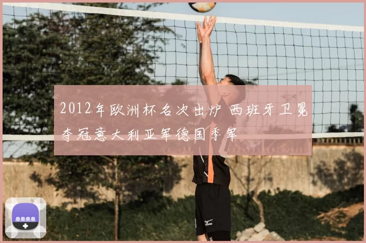 2012年欧洲杯名次出炉 西班牙卫冕夺冠意大利亚军德国季军