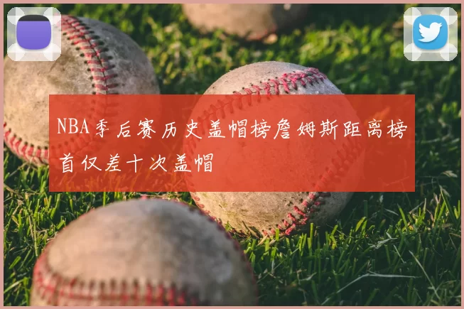 NBA季后赛历史盖帽榜詹姆斯距离榜首仅差十次盖帽